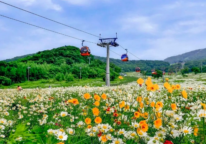 萬科松花湖的夏日別有一番風味